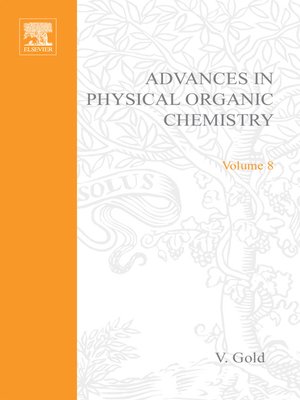cover image of Advances in Physical Organic Chemistry